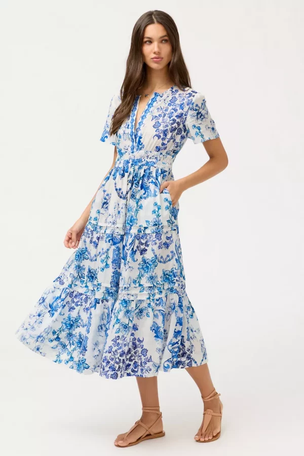 Floral 3 tier skirt